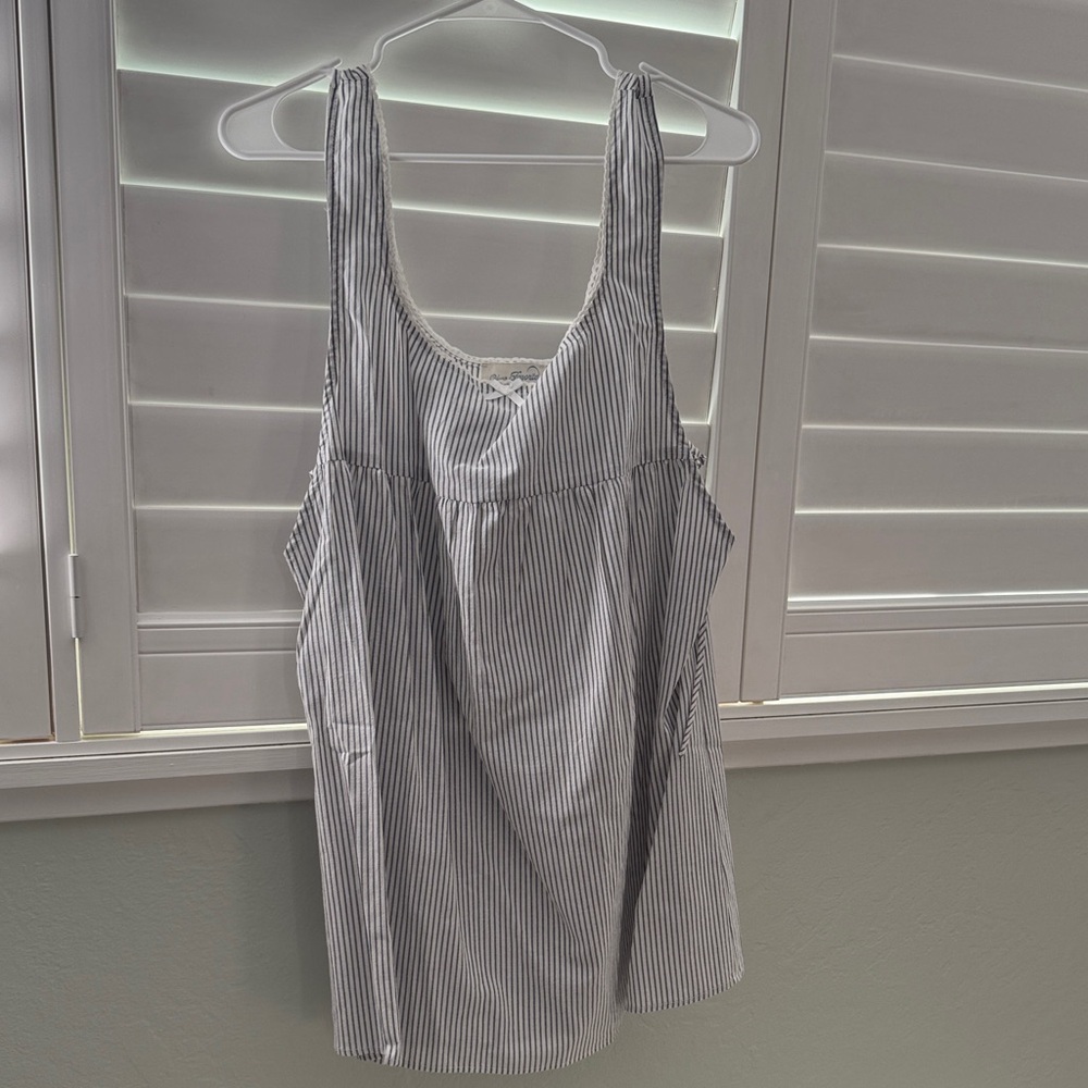 striped babydoll dress